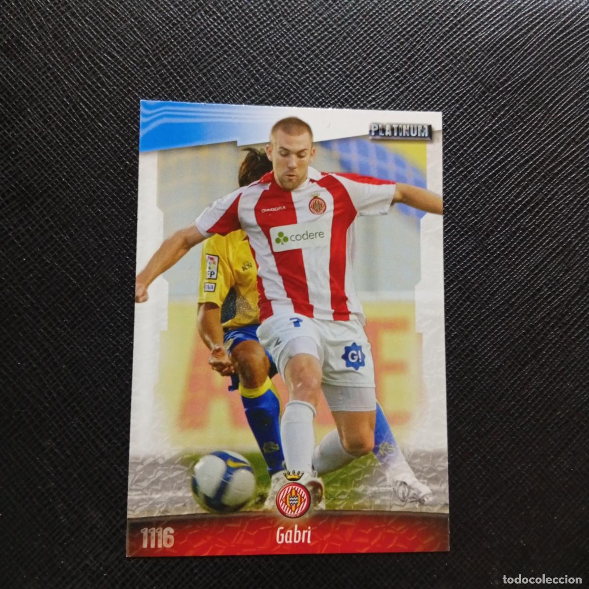 Cromos de f&uacute;tbol: 1116 GABRI GIRONA MUNDICROMO QUIZ GAME 2008 2009 FUTBOL 08 09 - A88 PG2