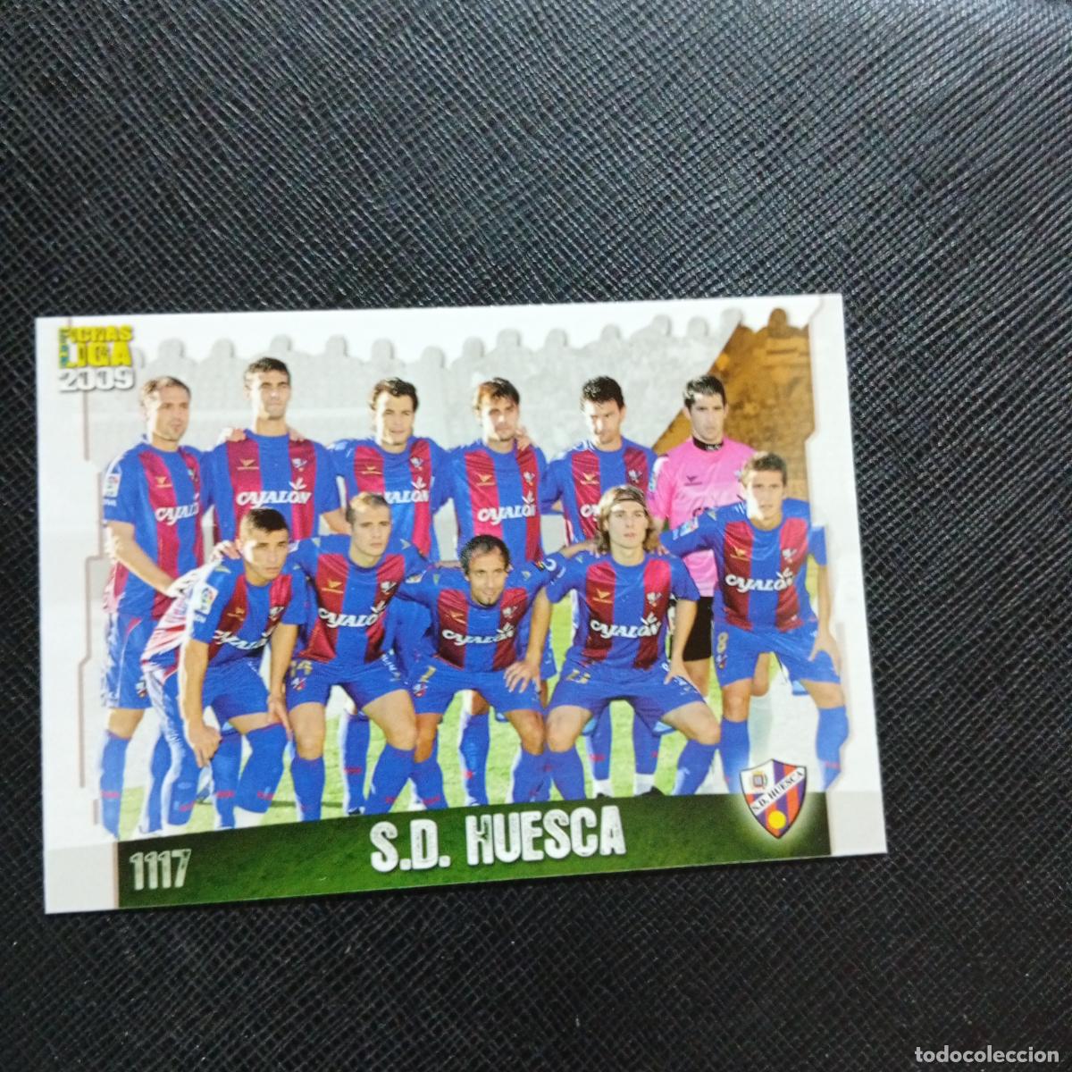 Cromos de f&uacute;tbol: 1117 ALINEACION HUESCA MUNDICROMO QUIZ GAME 2008 2009 FUTBOL 08 09 - A88 PG3