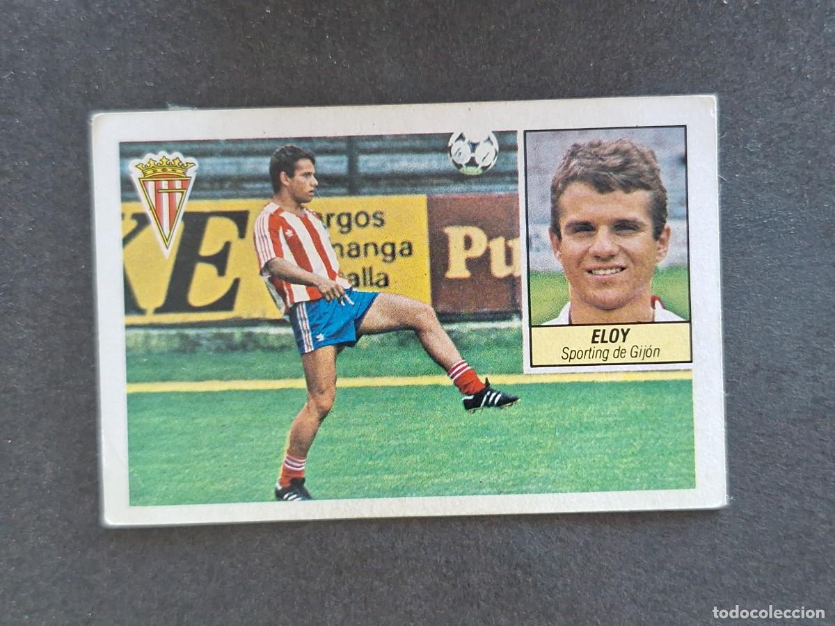 Cromos de f&uacute;tbol: L5 ELOY SPORTING DE GIJON LIGA ESTE 1984 1985 84 85 DESPEGADO RECUPERADO