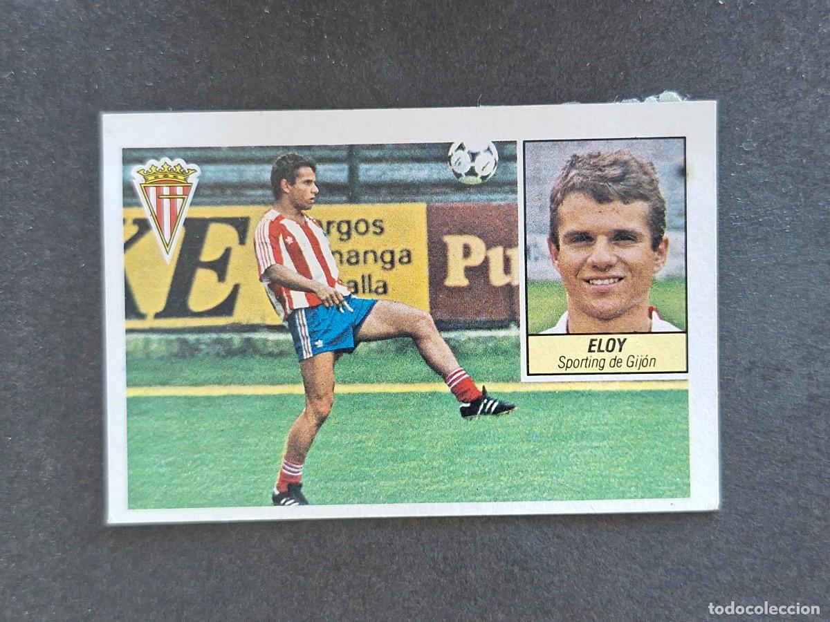 Cromos de f&uacute;tbol: L5 ELOY SPORTING DE GIJON LIGA ESTE 1984 1985 84 85 DESPEGADO RECUPERADO