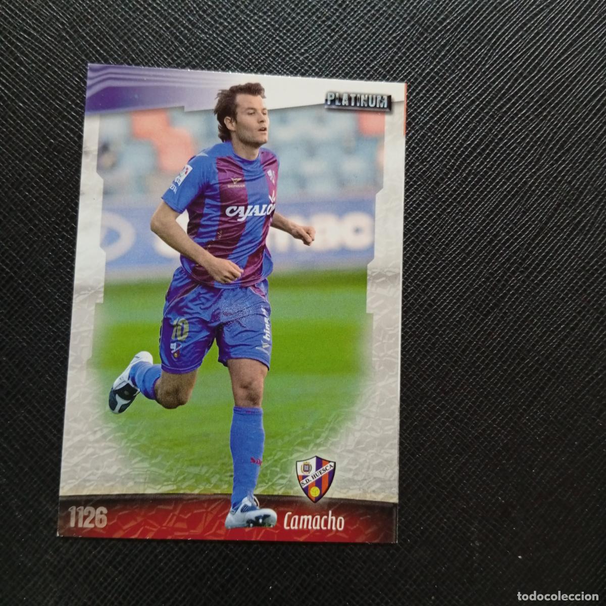 Cromos de f&uacute;tbol: 1126 CAMACHO HUESCA MUNDICROMO QUIZ GAME 2008 2009 FUTBOL 08 09 - A88 PG12