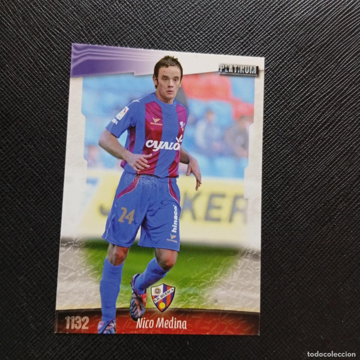 Cromos de f&uacute;tbol: 1132 NICO MEDINA HUESCA MUNDICROMO QUIZ GAME 2008 2009 FUTBOL 08 09 - A88 PG15