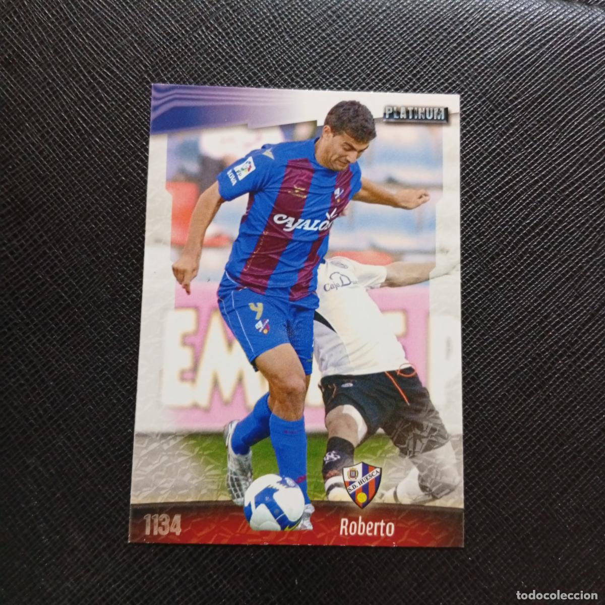 Cromos de f&uacute;tbol: 1134 ROBERTO HUESCA MUNDICROMO QUIZ GAME 2008 2009 FUTBOL 08 09 - A88 PG15