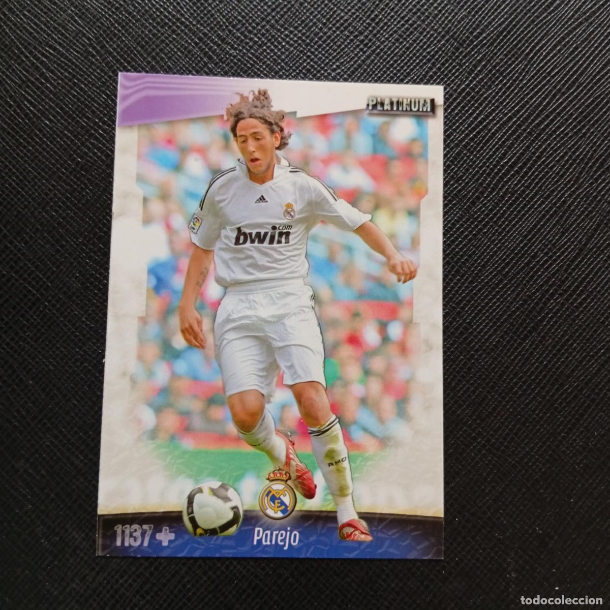 Cromos de f&uacute;tbol: 1137 PAREJO REAL MADRID MUNDICROMO QUIZ GAME 2008 2009 FUTBOL 08 09 - A88 PG17 FICHAJE