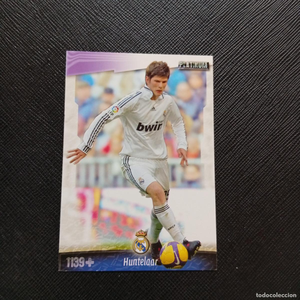 Cromos de f&uacute;tbol: 1139 HUNTELAAR REAL MADRID MUNDICROMO QUIZ GAME 2008 2009 FUTBOL 08 09 - A88 PG18 FICHAJE
