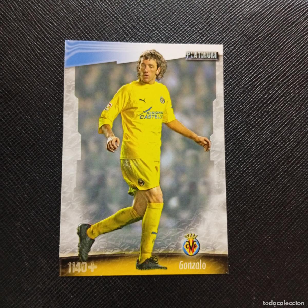 Cromos de f&uacute;tbol: 1140 GONZALO VILLARREAL MUNDICROMO QUIZ GAME 2008 2009 FUTBOL 08 09 - A88 PG19 FICHAJE