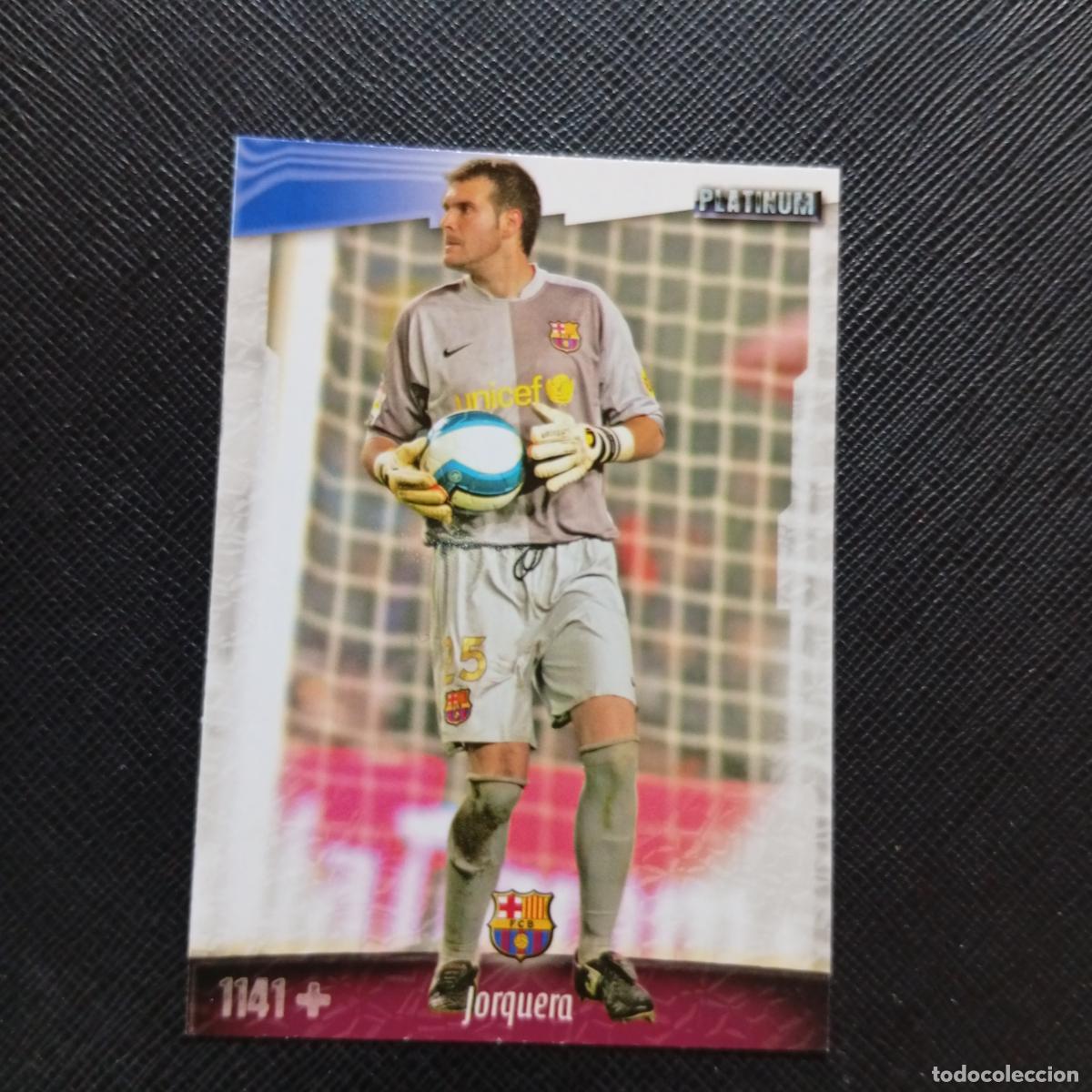 Cromos de f&uacute;tbol: 1141 JORQUERA BARCELONA MUNDICROMO QUIZ GAME 2008 2009 FUTBOL 08 09 - A88 PG21 FICHAJE