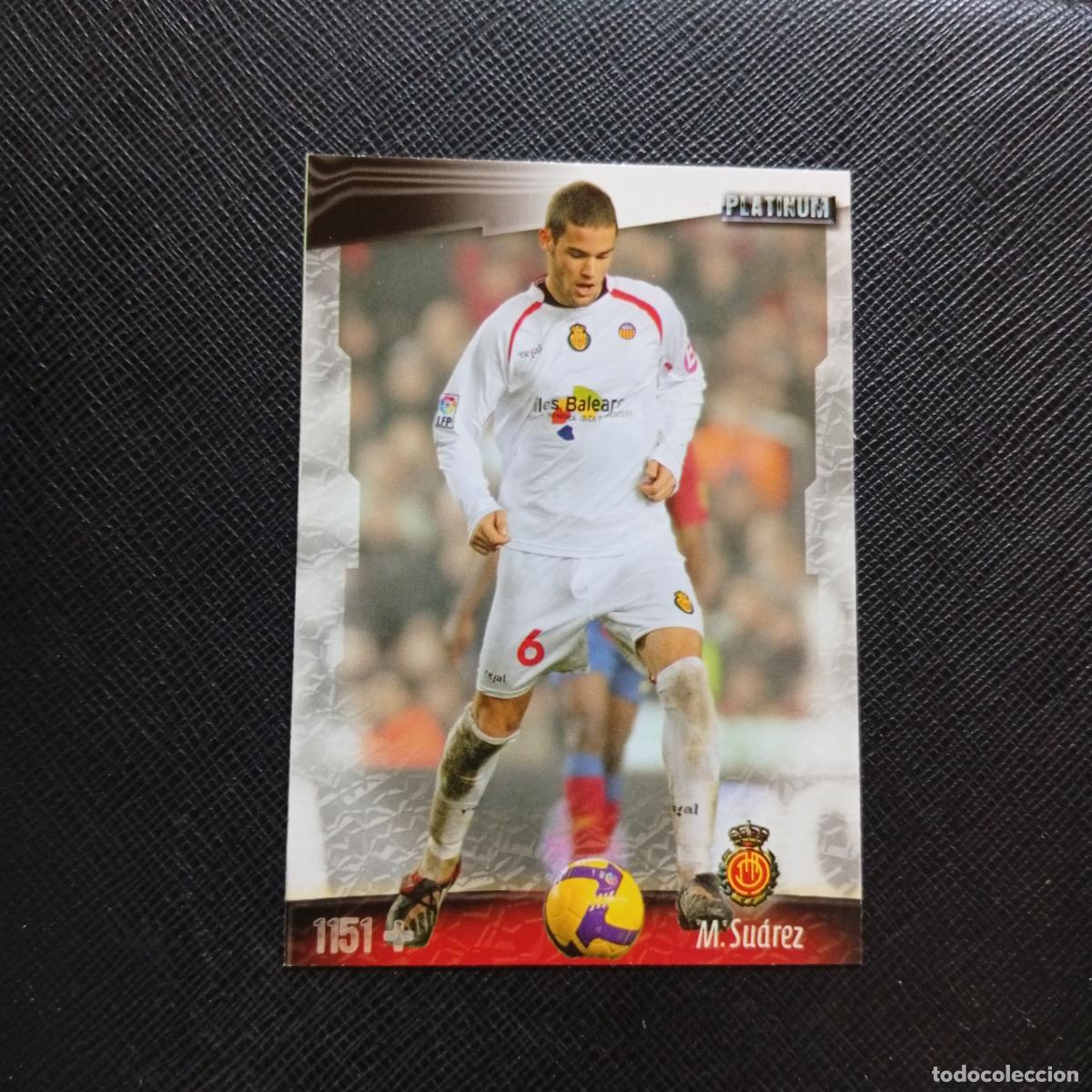 Cromos de f&uacute;tbol: 1151 M SUAREZ MALLORCA MUNDICROMO QUIZ GAME 2008 2009 FUTBOL 08 09 - A88 PG25 FICHAJE