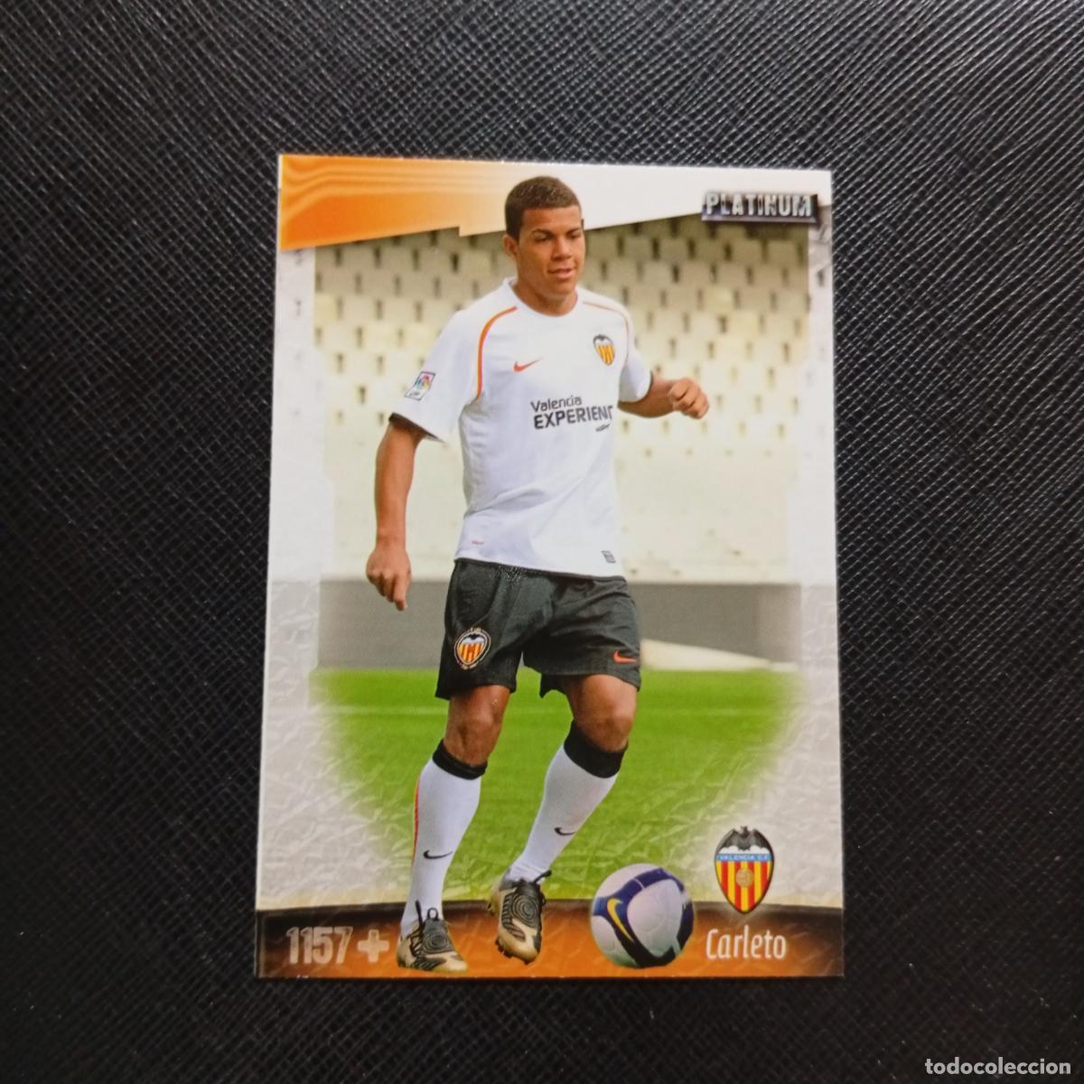 Cromos de f&uacute;tbol: 1157 CARLETO VALENCIA MUNDICROMO QUIZ GAME 2008 2009 FUTBOL 08 09 - A88 PG27 FICHAJE