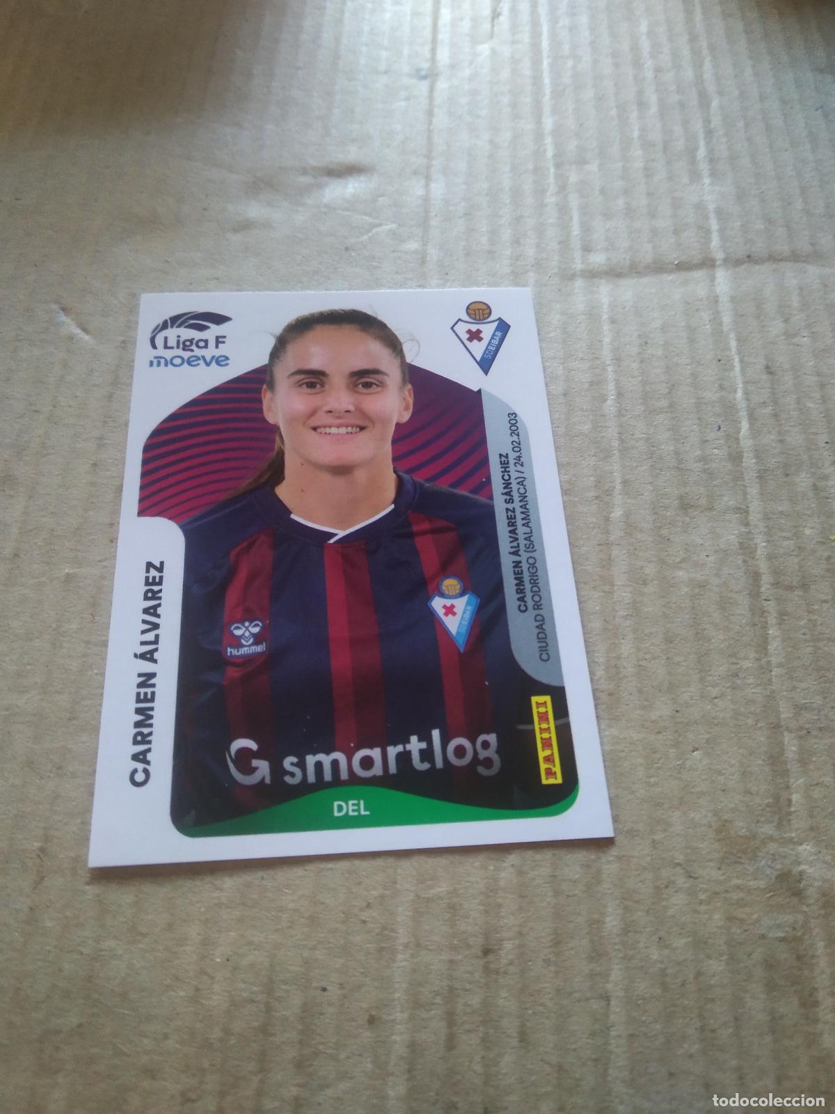 Cromos de f&uacute;tbol: 180A CARMEN ALVAREZ EIBAR CROMO FUTBOL PANINI LIGA FEMENINA 2025-2026 LIGA F 25-26
