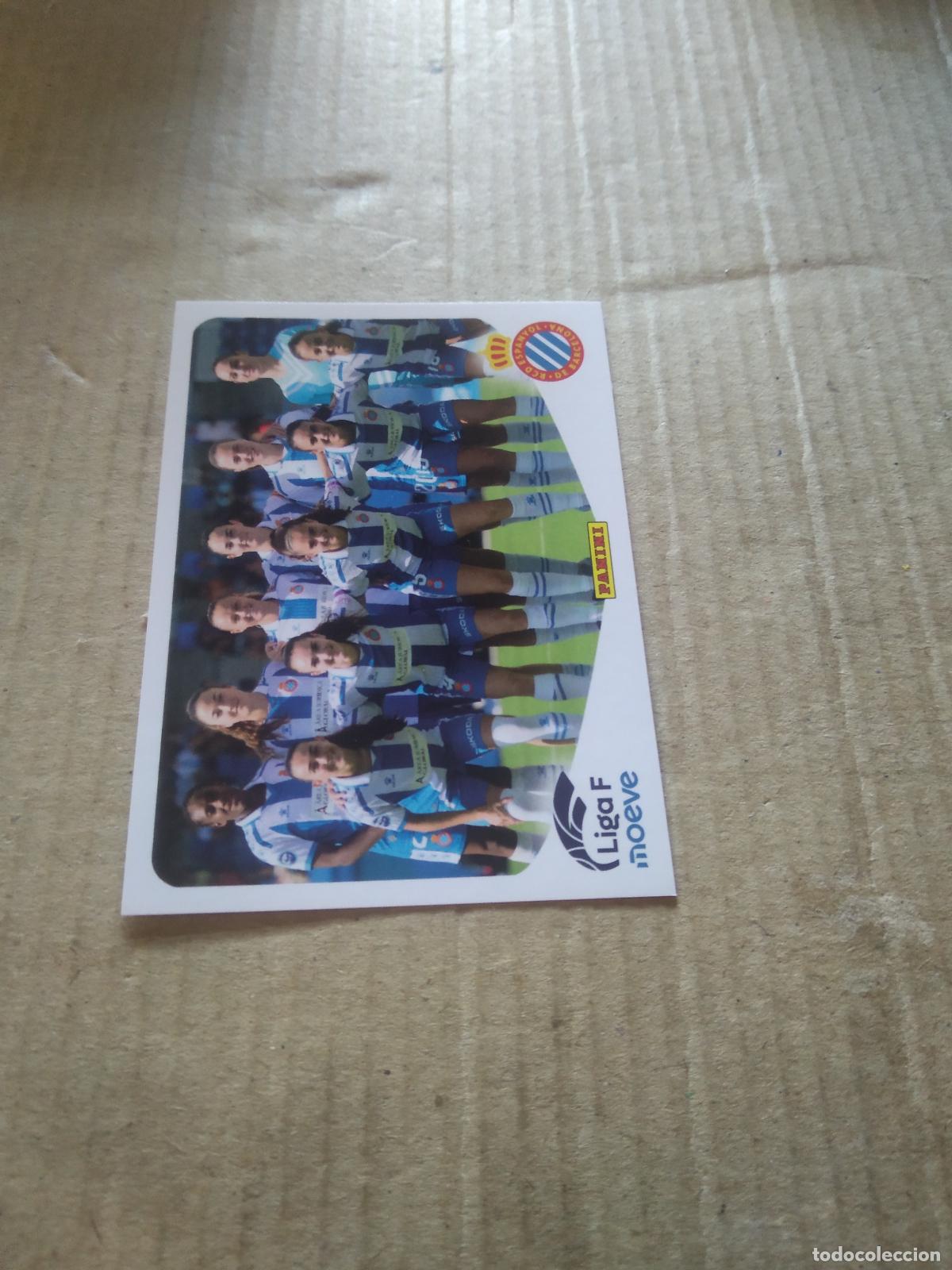 Cromos de f&uacute;tbol: 183 EQUIPO PLANTILLA ESPANYOL CROMO FUTBOL PANINI LIGA FEMENINA 2025-2026 LIGA F 25-26