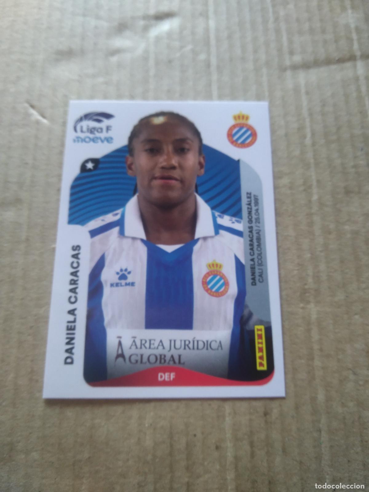 Cromos de f&uacute;tbol: 186 DANIELA CARACAS ESPANYOL CROMO FUTBOL PANINI LIGA FEMENINA 2025-2026 LIGA F 25-26