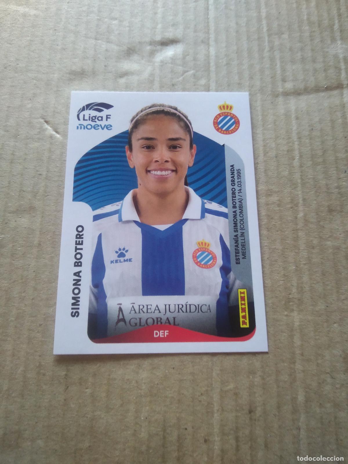 Cromos de f&uacute;tbol: 187 SIMONA BOTERO ESPANYOL CROMO FUTBOL PANINI LIGA FEMENINA 2025-2026 LIGA F 25-26