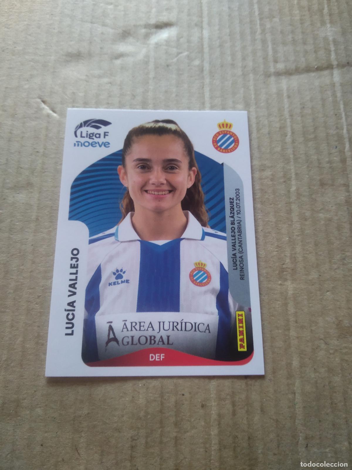 Cromos de f&uacute;tbol: 189 LUCIA VALLEJO ESPANYOL CROMO FUTBOL PANINI LIGA FEMENINA 2025-2026 LIGA F 25-26