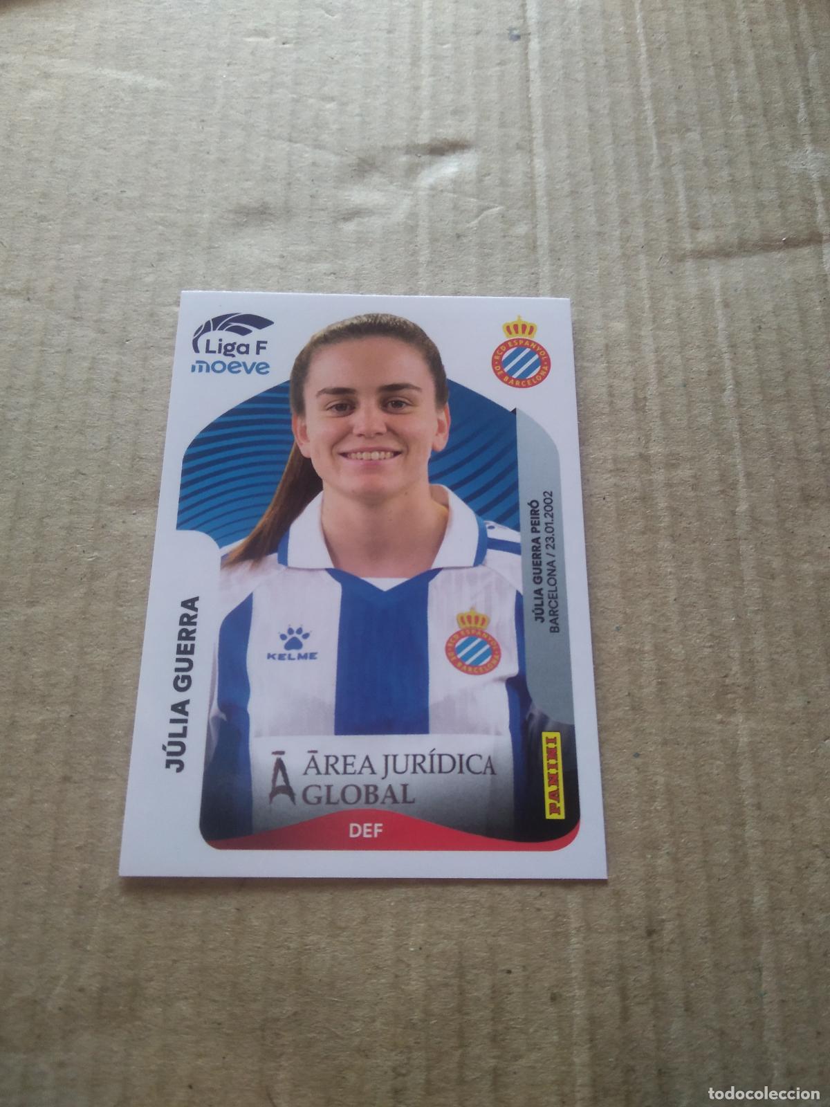 Cromos de f&uacute;tbol: 191 JULIA GUERRA ESPANYOL CROMO FUTBOL PANINI LIGA FEMENINA 2025-2026 LIGA F 25-26
