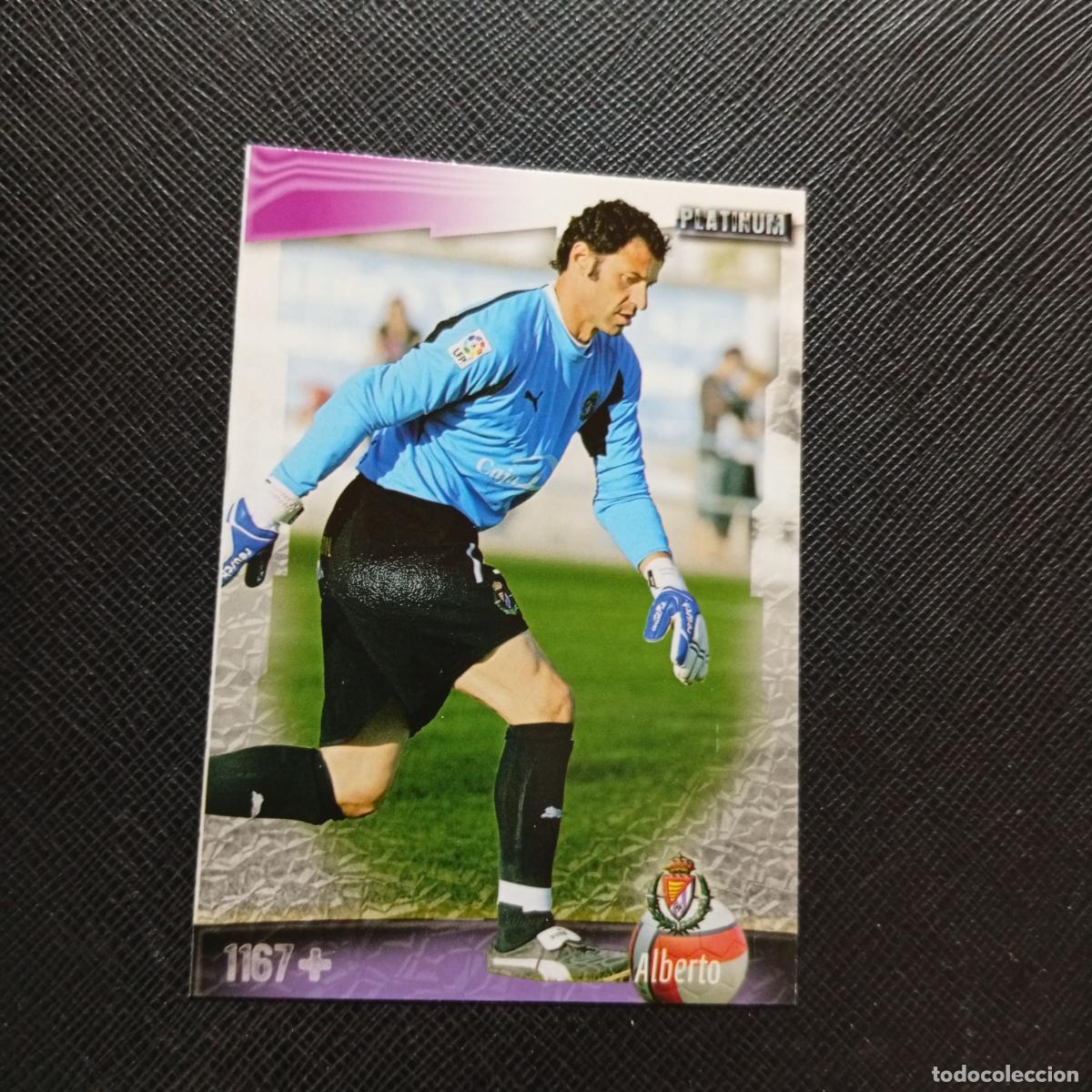 Cromos de f&uacute;tbol: 1167 ALBERTO VALLADOLID MUNDICROMO QUIZ GAME 2008 2009 FUTBOL 08 09 - A88 PG35 FICHAJE
