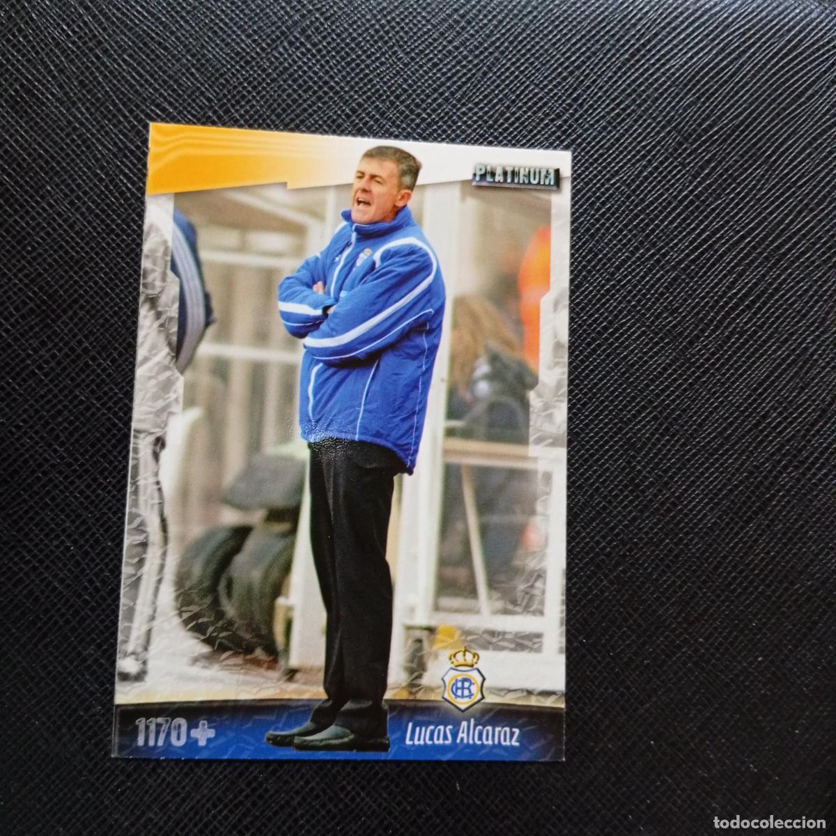 Cromos de f&uacute;tbol: 1170 LUCAS ALCARAZ RECREATIVO MUNDICROMO QUIZ GAME 2008 2009 FUTBOL 08 09 - A88 PG39 FICHAJE