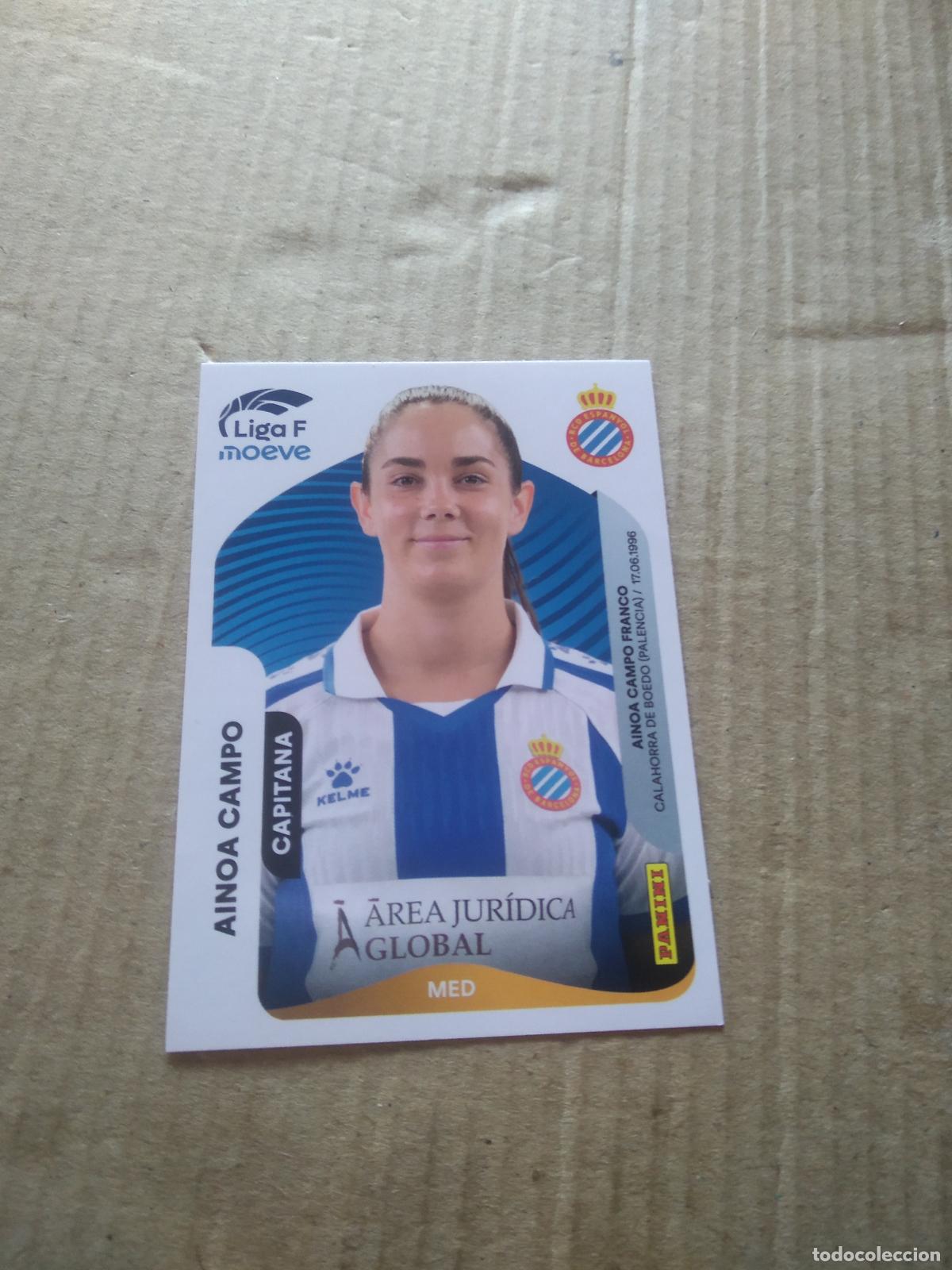 Cromos de f&uacute;tbol: 193 AINOA CAMPO ESPANYOL CROMO FUTBOL PANINI LIGA FEMENINA 2025-2026 LIGA F 25-26