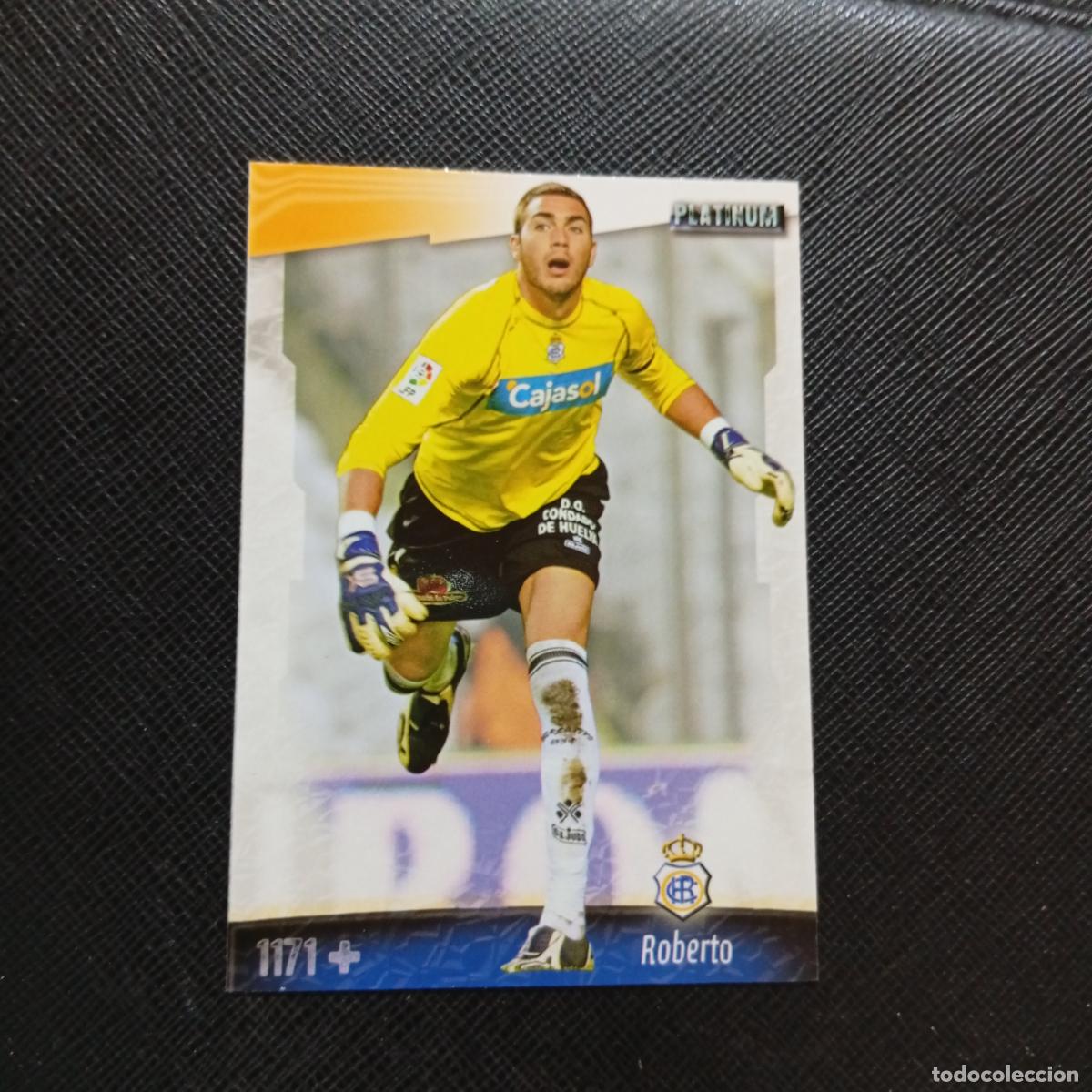 Cromos de f&uacute;tbol: 1171 ROBERTO RECREATIVO MUNDICROMO QUIZ GAME 2008 2009 FUTBOL 08 09 - A88 PG40 FICHAJE