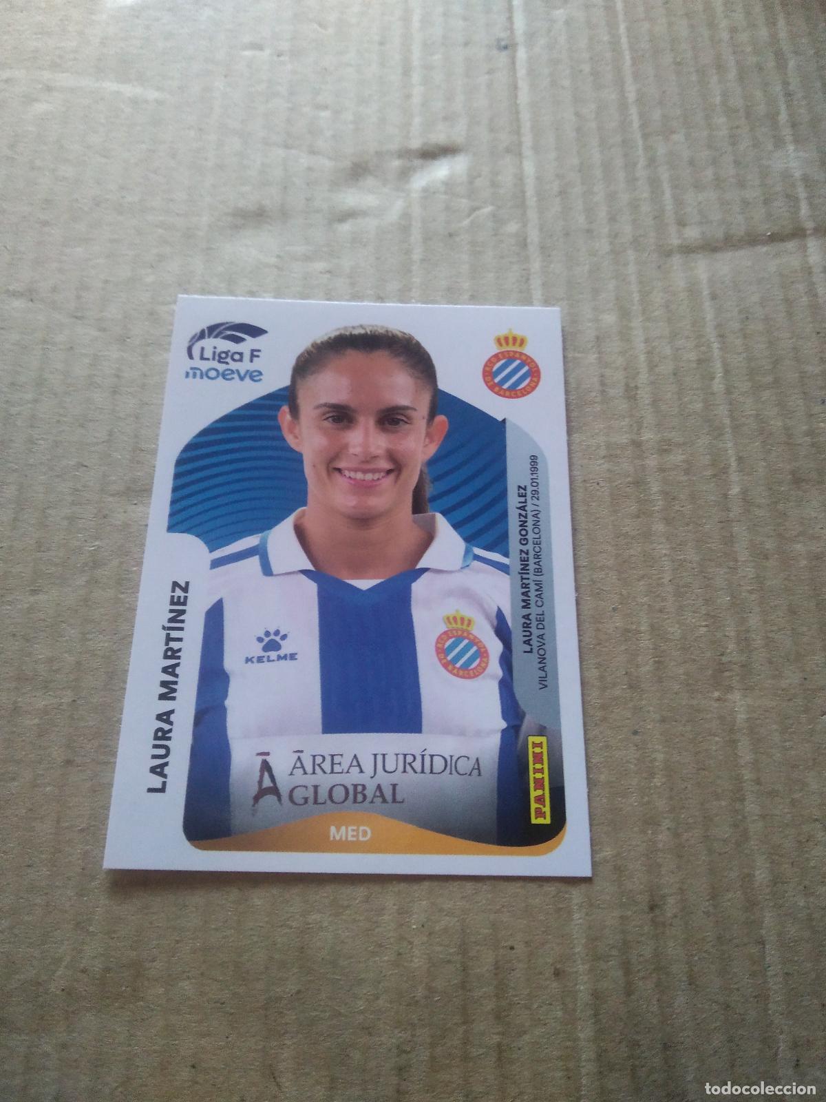 Cromos de f&uacute;tbol: 196 LAURA MARTINEZ ESPANYOL CROMO FUTBOL PANINI LIGA FEMENINA 2025-2026 LIGA F 25-26