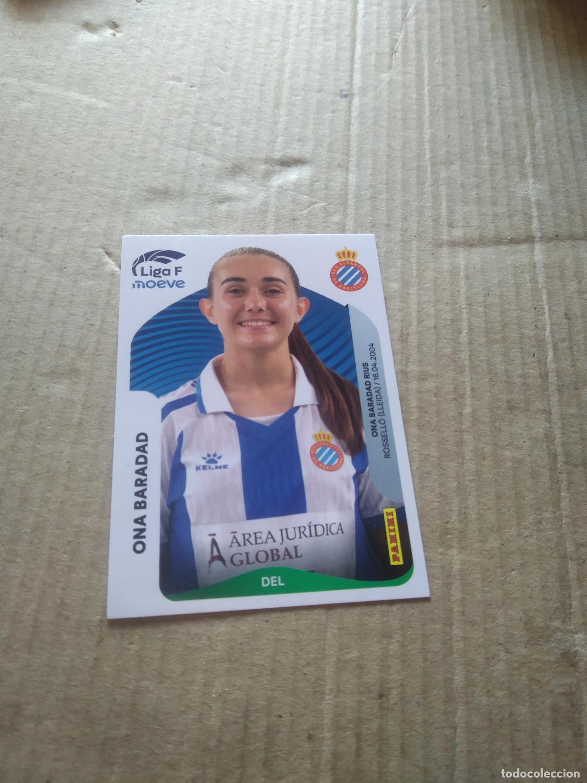 Cromos de f&uacute;tbol: 199 ONA BARADAD ESPANYOL CROMO FUTBOL PANINI LIGA FEMENINA 2025-2026 LIGA F 25-26