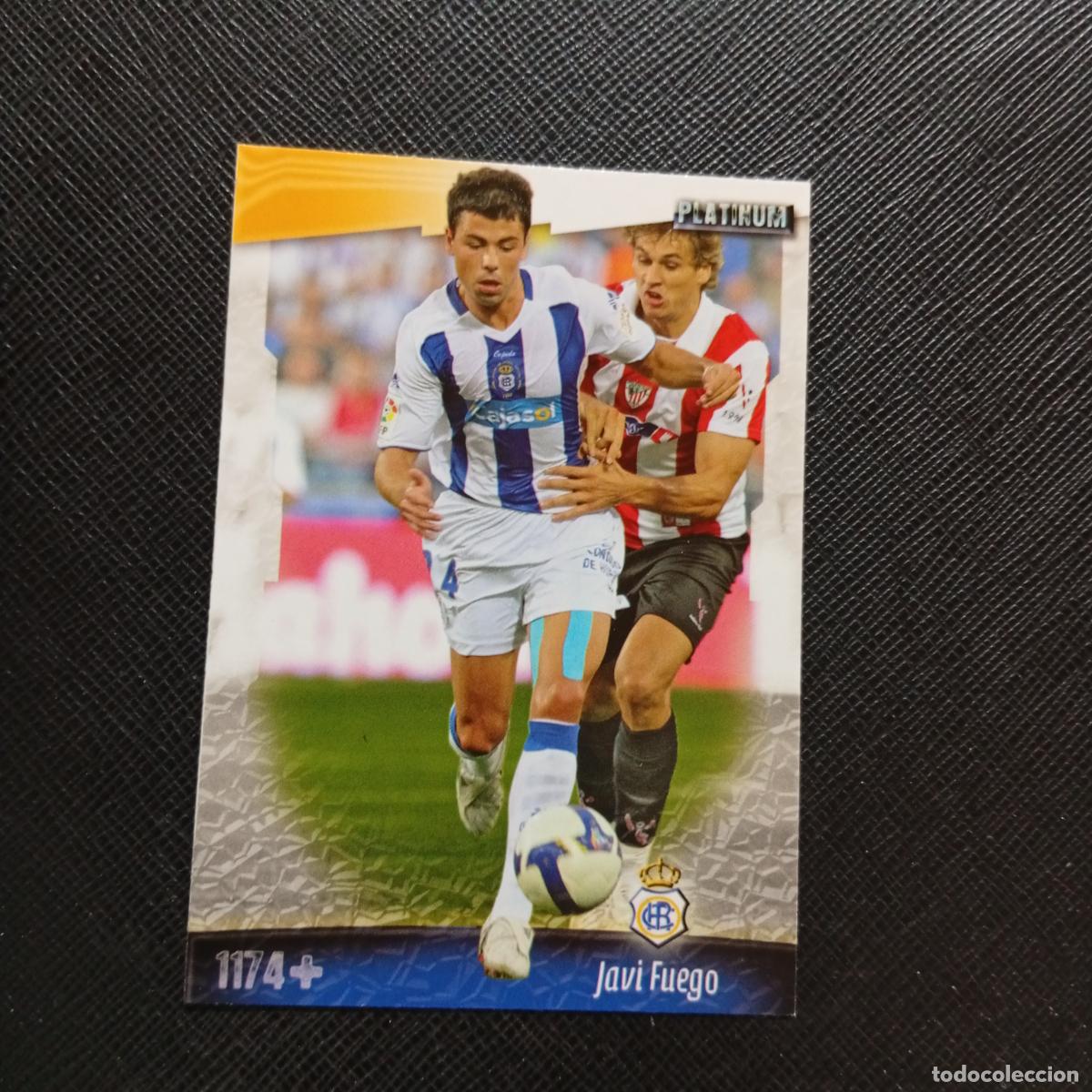 Cromos de f&uacute;tbol: 1174 JAVI FUEGO RECREATIVO MUNDICROMO QUIZ GAME 2008 2009 FUTBOL 08 09 - A88 PG41 FICHAJE