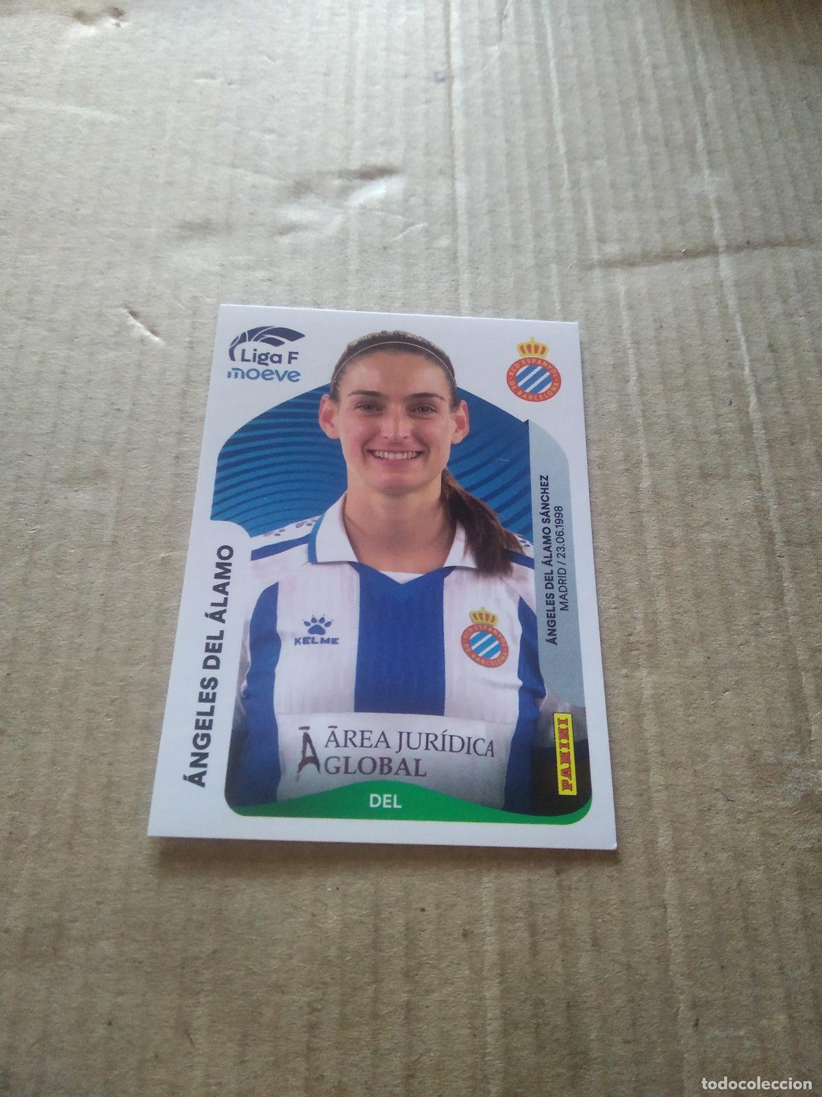 Cromos de f&uacute;tbol: 201A ANGELES DEL ALAMO ESPANYOL CROMO FUTBOL PANINI LIGA FEMENINA 2025-2026 LIGA F 25-26