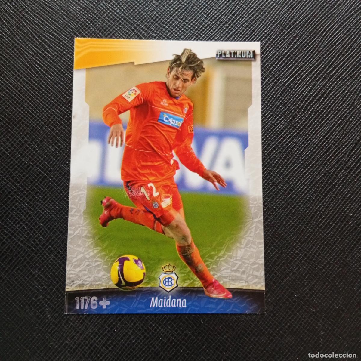 Cromos de f&uacute;tbol: 1176 MAIDANA RECREATIVO MUNDICROMO QUIZ GAME 2008 2009 FUTBOL 08 09 - A88 PG42 FICHAJE