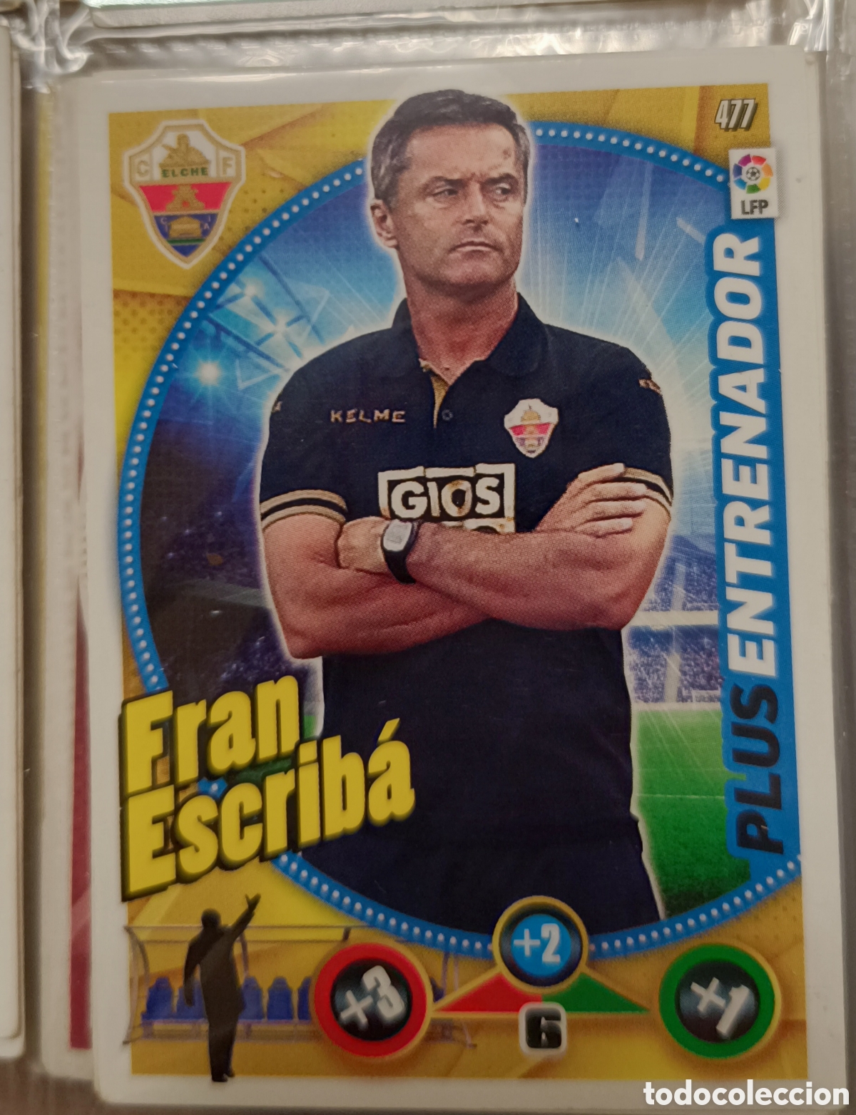 Cromos de f&uacute;tbol: 477 FRAN ESCRIBA Adrenalyn 12/13
