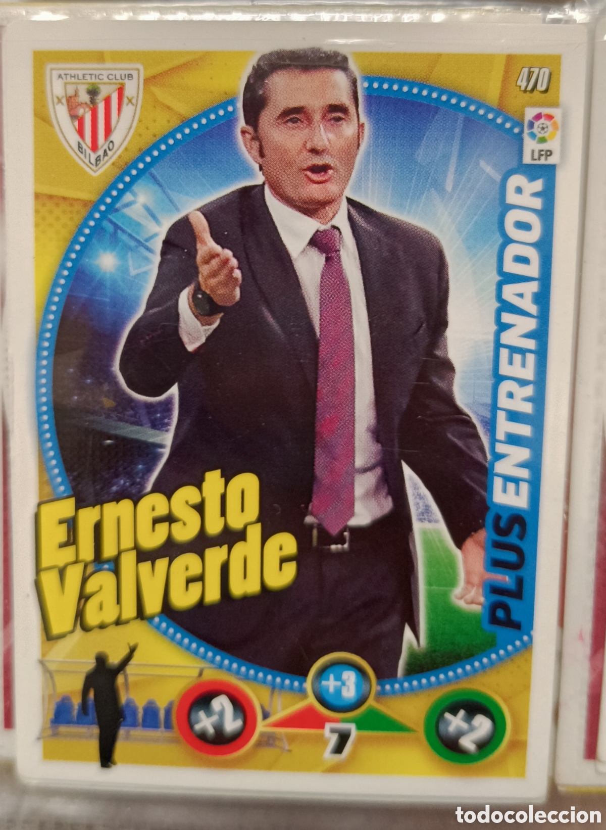 Cromos de f&uacute;tbol: 470 ERNESTO VALVERDE adrenalyn 12/13