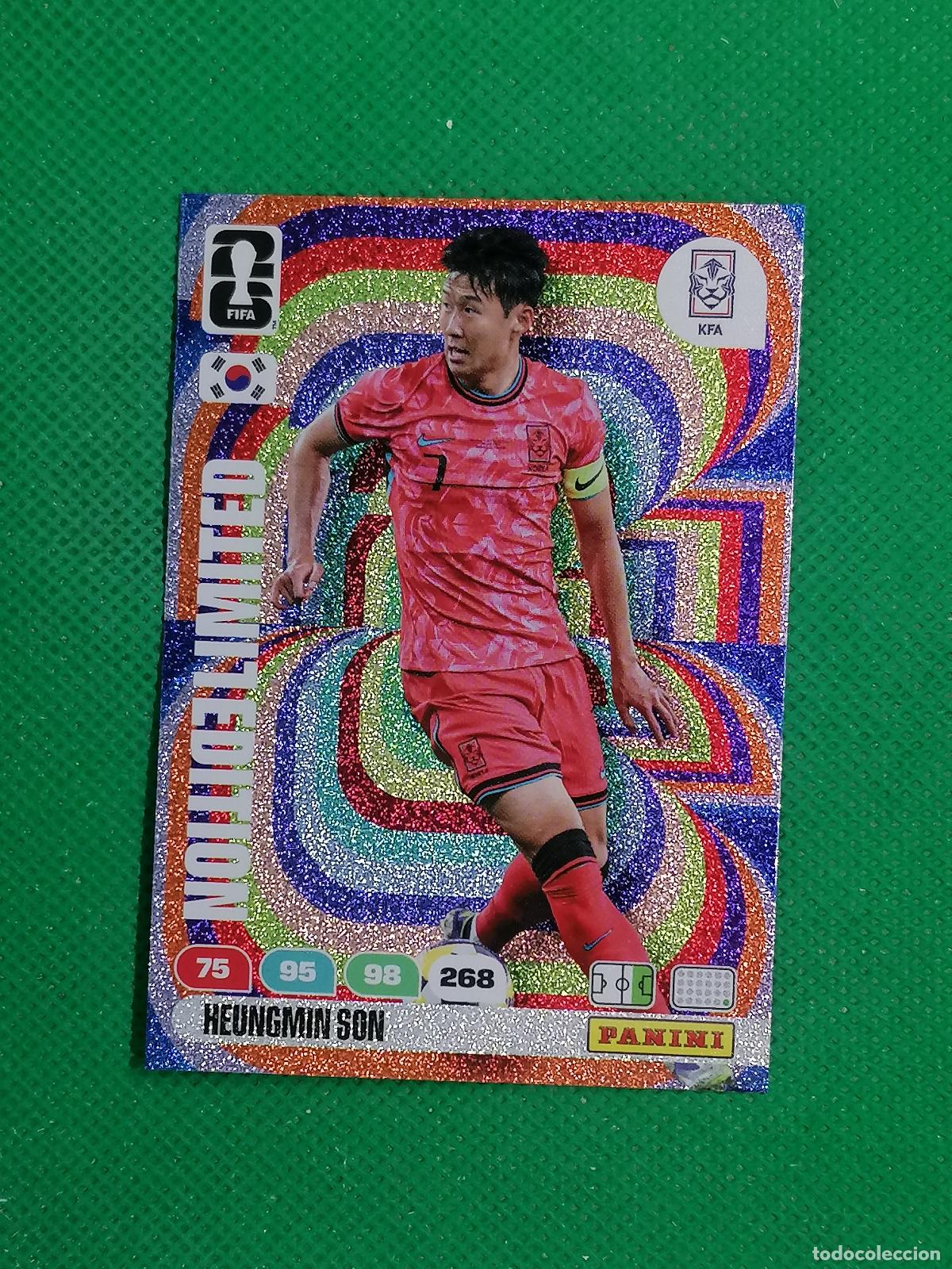 Cromos de f&uacute;tbol: HEUNGMIN SON KOREA LIMITED EDITION ⚽ PANINI ADRENALYN FIFA WORLD CUP 26 2026 ⚽