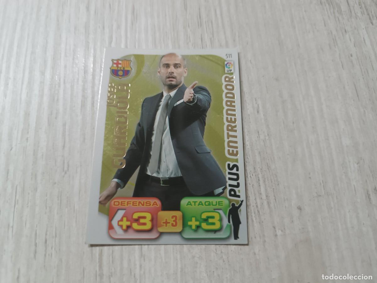 Cromos de f&uacute;tbol: GUARDIOLA PLUS ENTRENADOR ADRENALYN 2011 2012 11 12