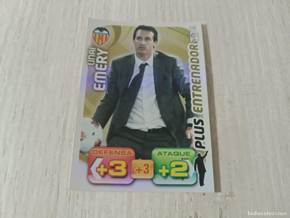 Cromos de f&uacute;tbol: UNAI EMERY PLUS ENTRENADOR ADRENALYN 2011 2012 11 12