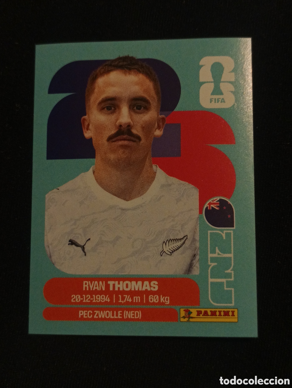 Cromos de f&uacute;tbol: mundial panini 2026 Ryan Thomas