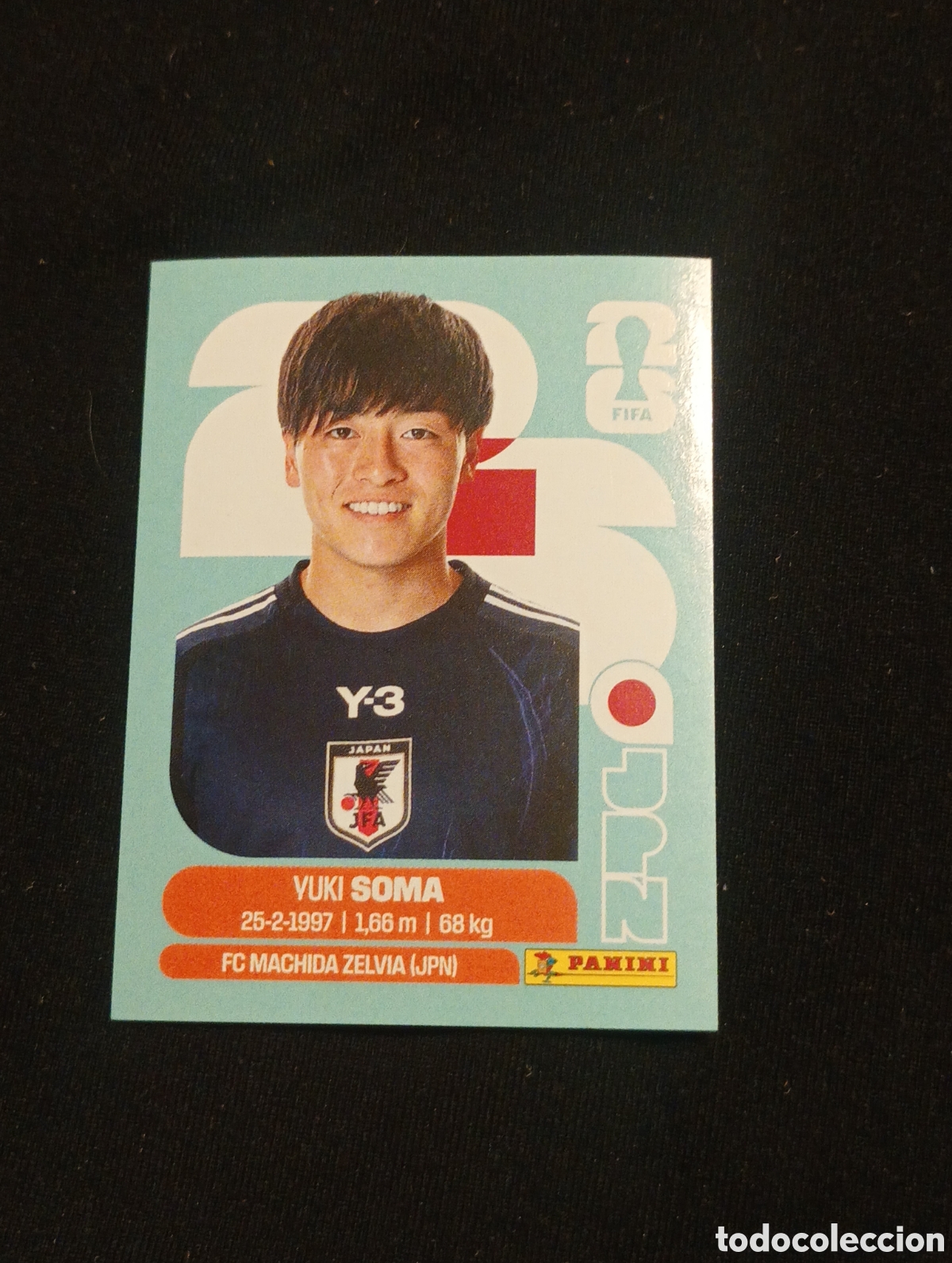 Cromos de f&uacute;tbol: mundial panini 2026 Yuki soma