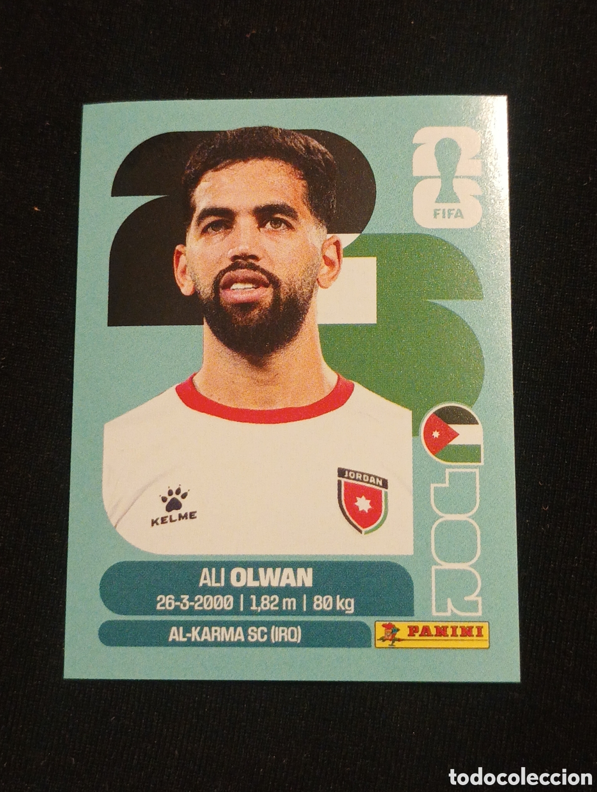 Cromos de f&uacute;tbol: mundial panini 2026 ali olwan