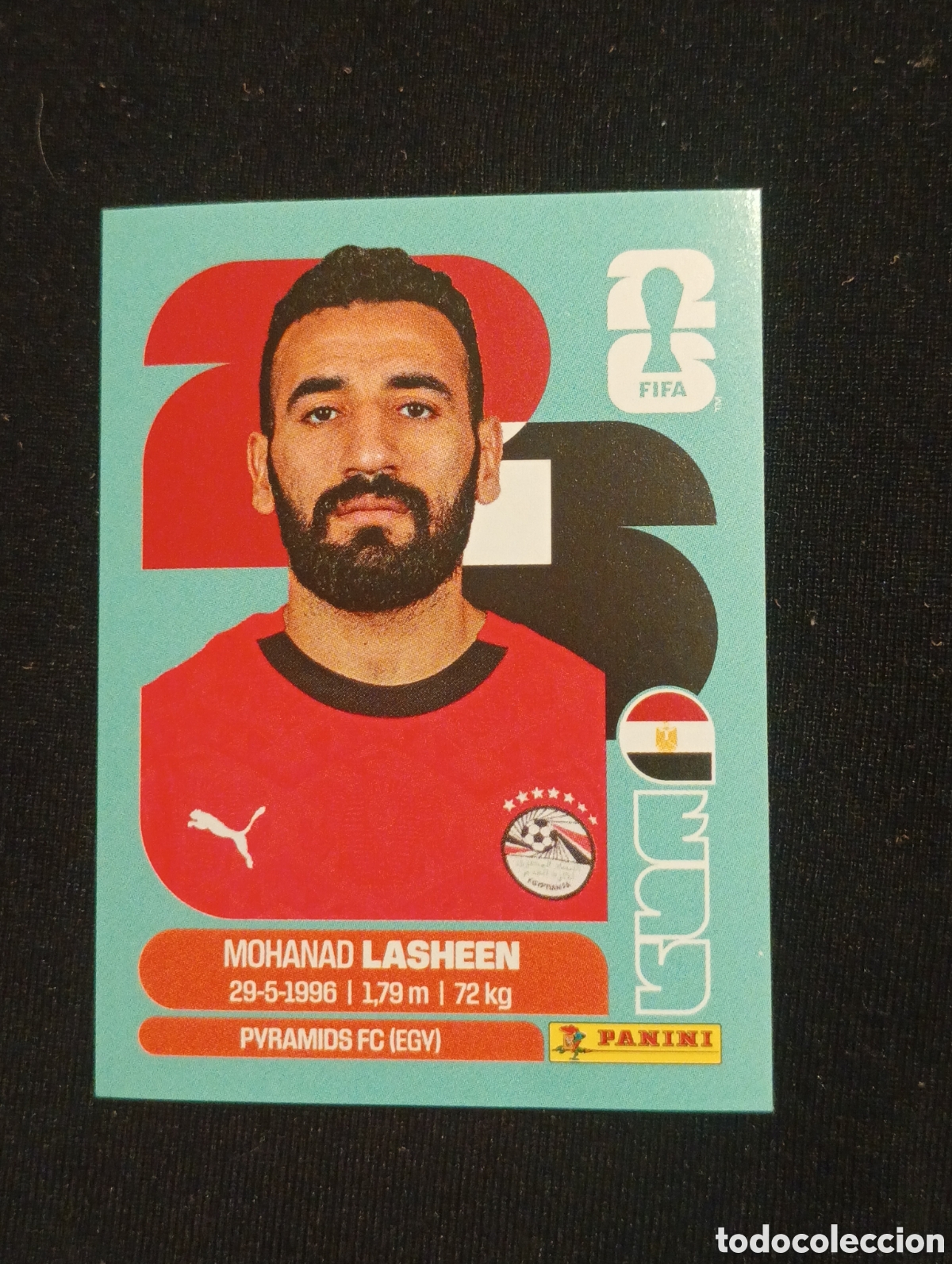 Cromos de f&uacute;tbol: mundial panini 2026 mohanad lasheen