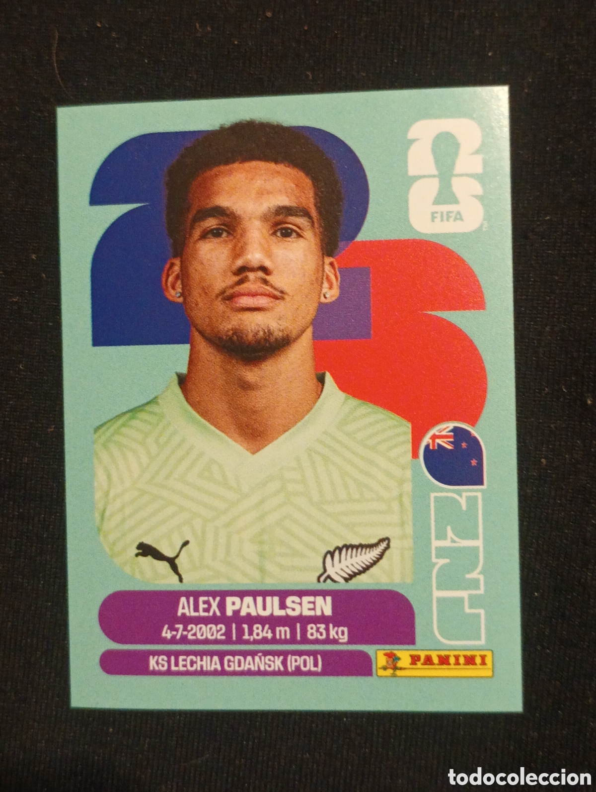 Cromos de f&uacute;tbol: mundial panini 2026 Alex paulsen