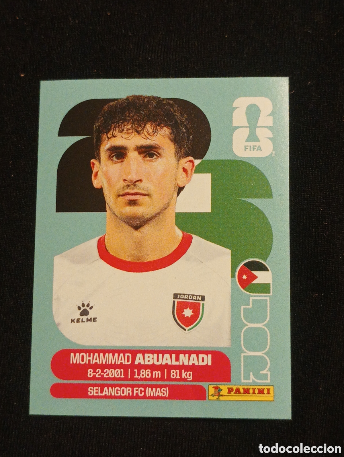 Cromos de f&uacute;tbol: mundial panini 2026 mohammad abualnadi