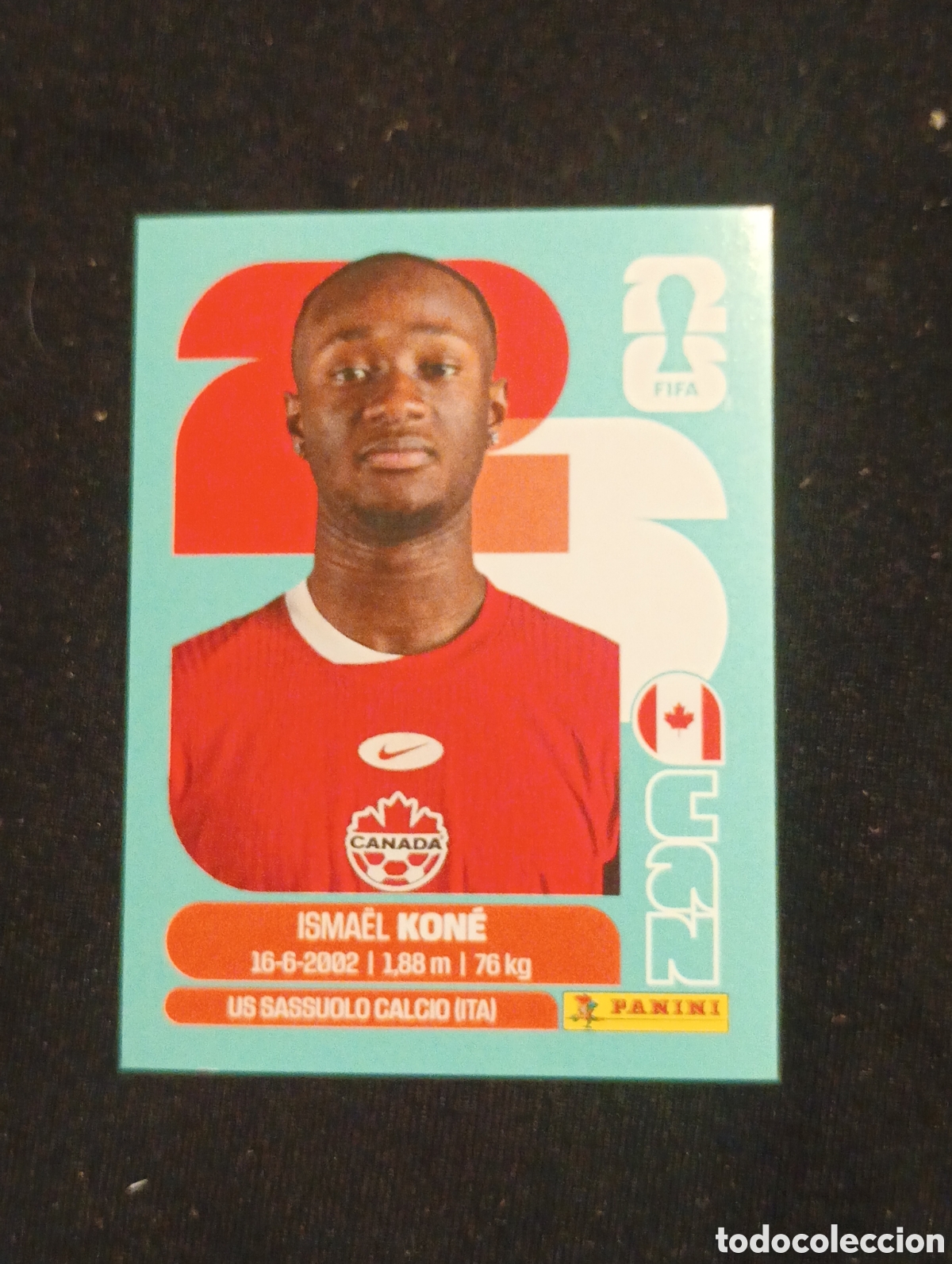 Cromos de f&uacute;tbol: mundial panini 2026 ismael kone
