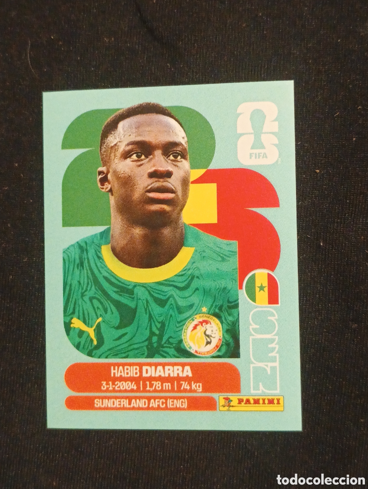Cromos de f&uacute;tbol: mundial panini 2026 habib diarra