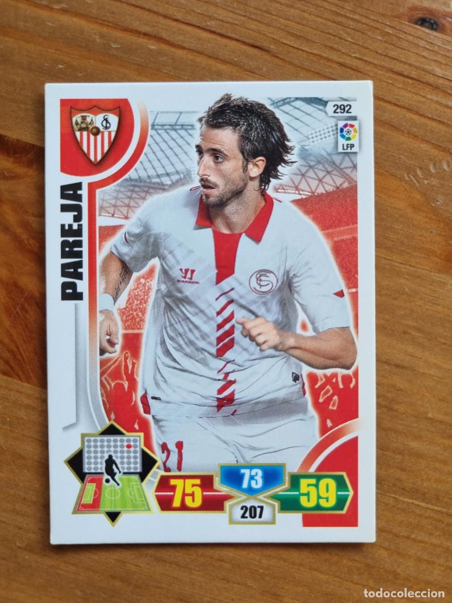 Cromos de f&uacute;tbol: 292 PAREJA (Sevilla FC). Liga 2013 2014 13 14 Adrenalyn XL