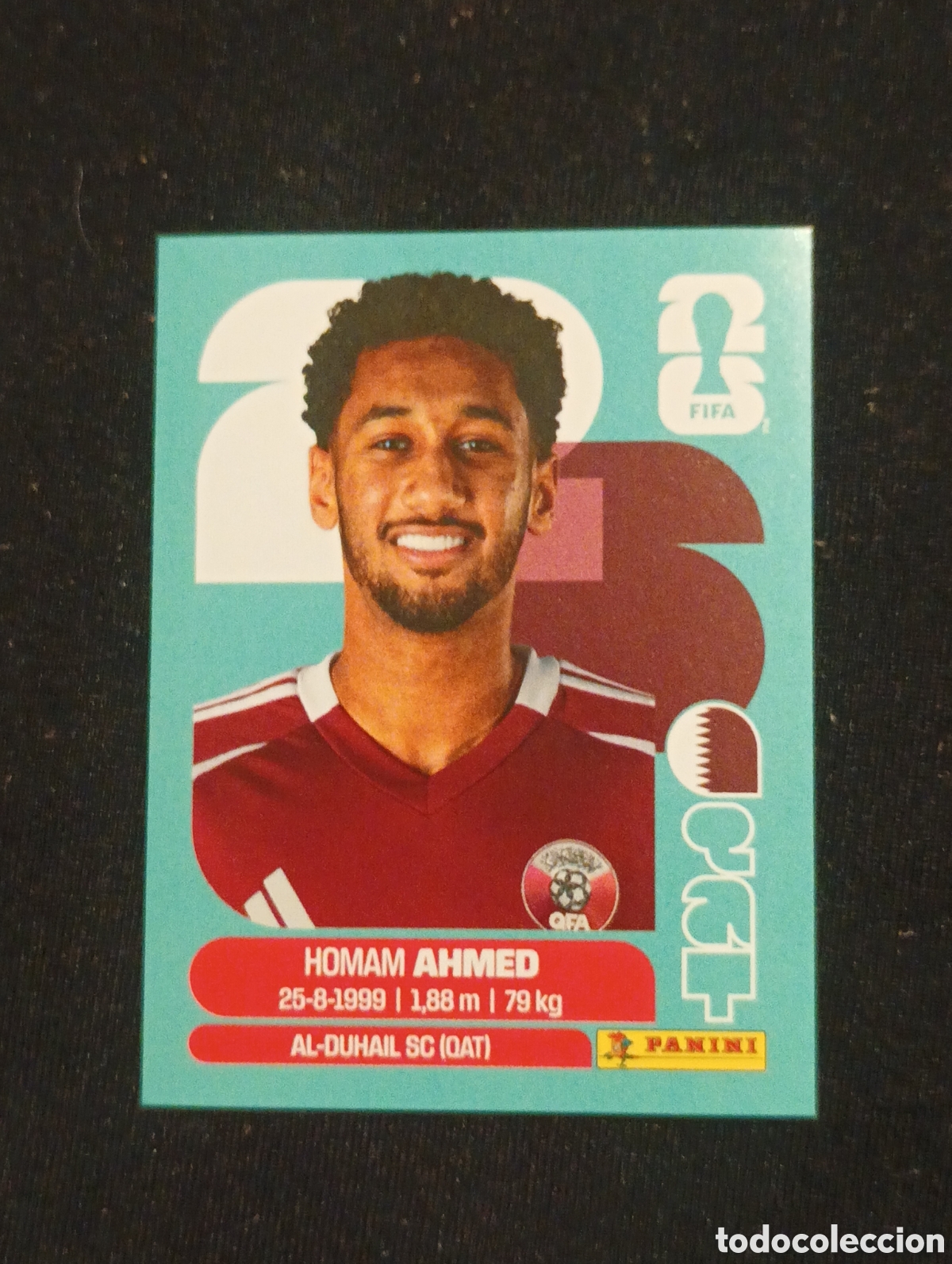 Cromos de f&uacute;tbol: mundial panini 2026 homan ahmed