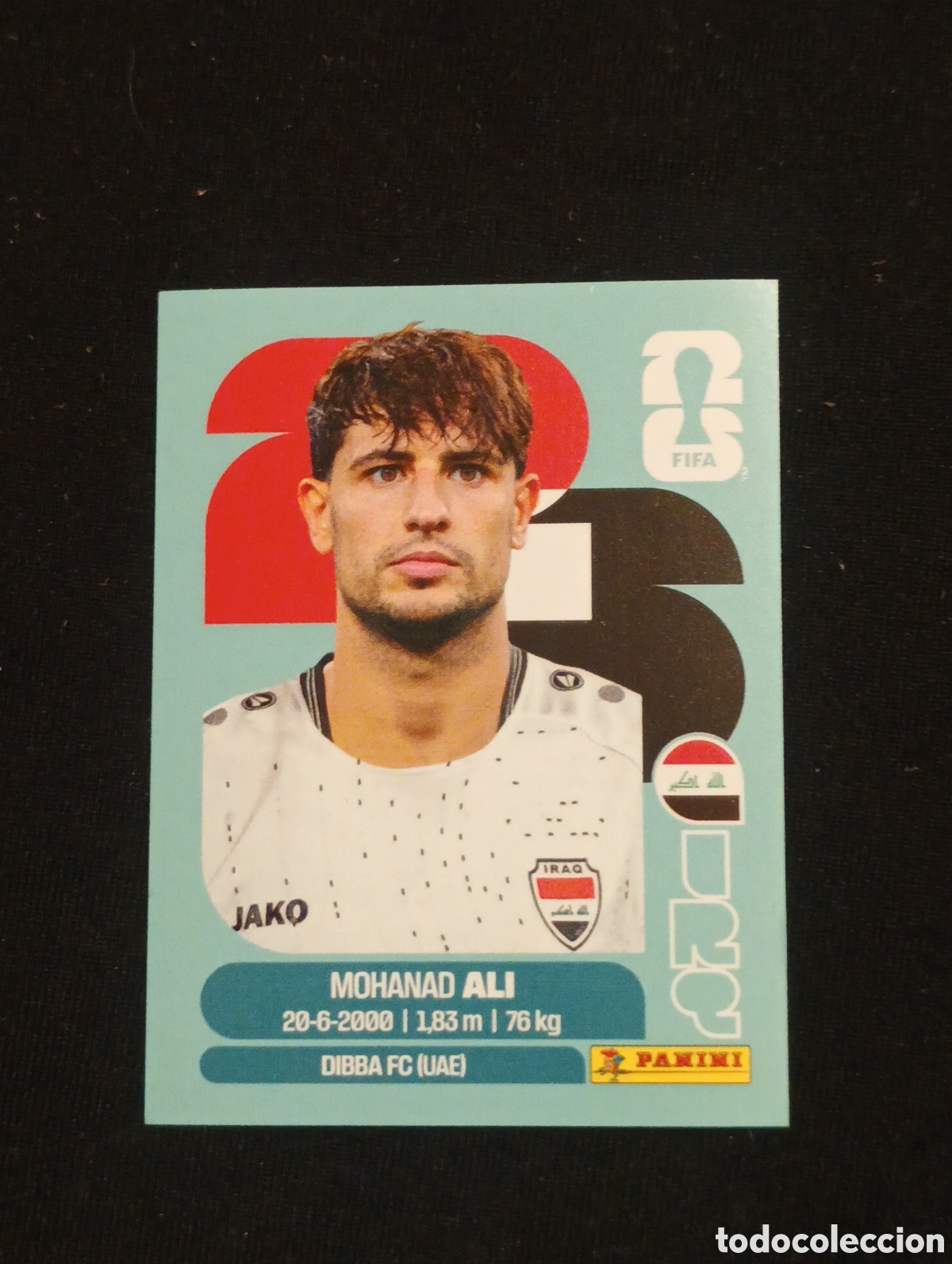Cromos de f&uacute;tbol: mundial panini 2026 mohanad ali