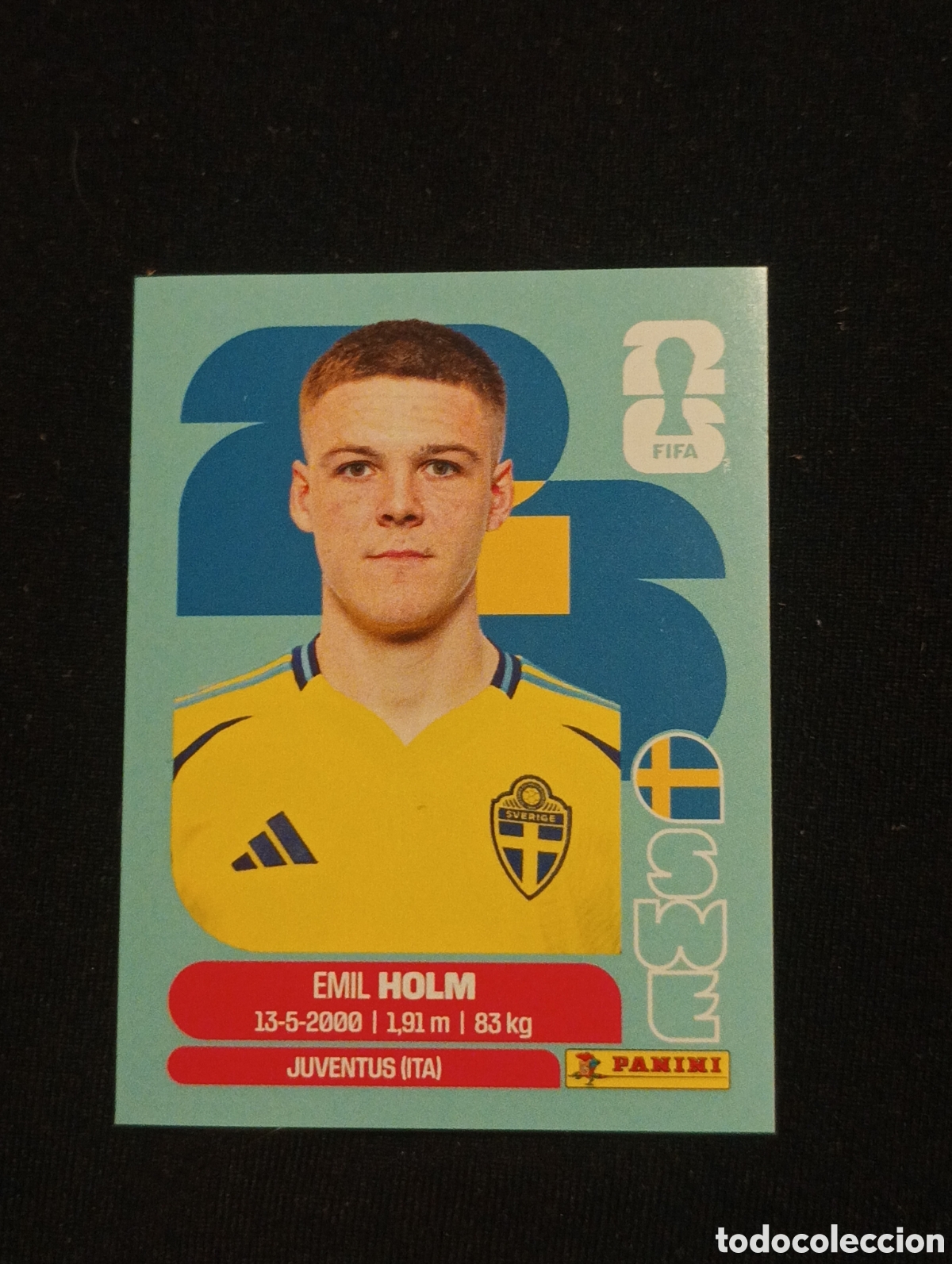 Cromos de f&uacute;tbol: mundial panini 2026 emil holm