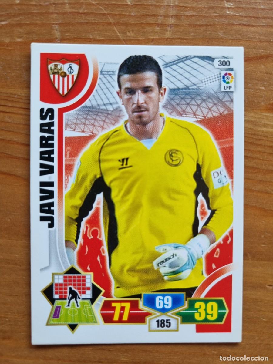 Cromos de f&uacute;tbol: 300 JAVI VARAS (Sevilla FC). Liga 2013 2014 13 14 Adrenalyn XL