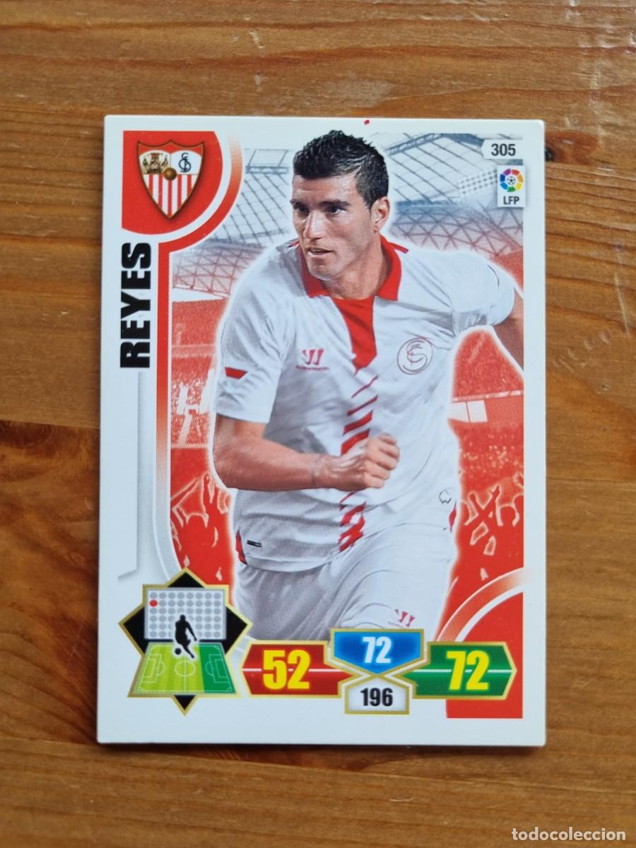 Cromos de f&uacute;tbol: 305 REYES (Sevilla FC). Liga 2013 2014 13 14 Adrenalyn XL