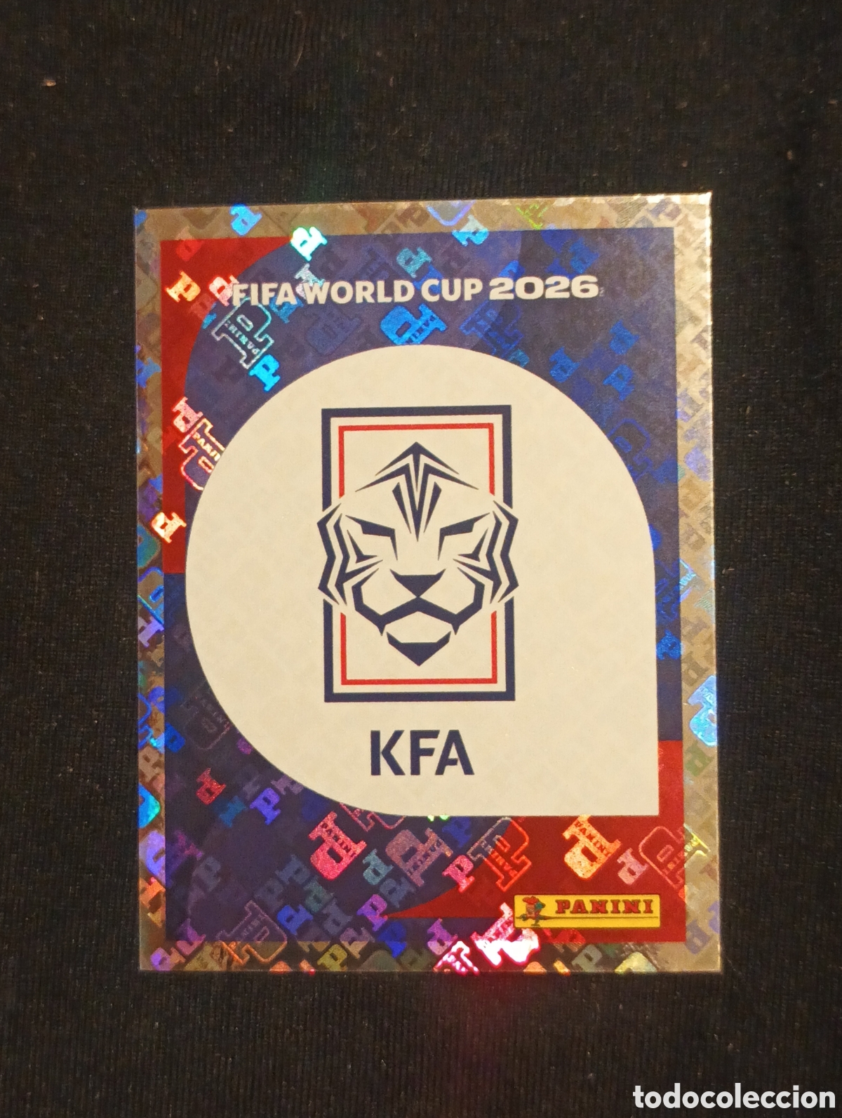 Cromos de f&uacute;tbol: mundial panini 2026 escudo kfa