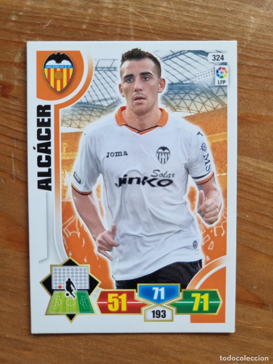 Figurine di Calcio: 324 ALC&Aacute;CER (Valencia CF). Liga 2013 2014 13 14 Adrenalyn XL