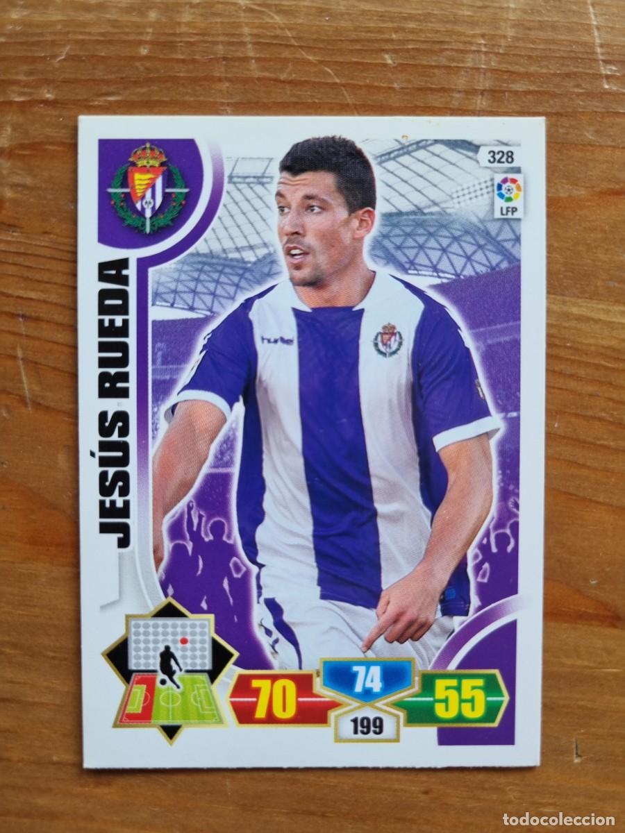 Figurine di Calcio: 328 JES&Uacute;S RUEDA (Real Valladolid). Liga 2013 2014 13 14 Adrenalyn XL